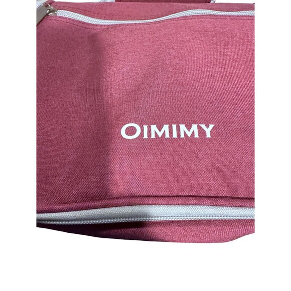 Oimimy Travel Makeup Bag Multiple Pockets & Hanging Hook 10" L x 4" W x 9" H - Picture 9 of 12